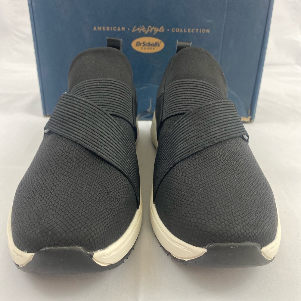 Dr Scholl’s Hold Out Black Reptile Slip On Sneaker size 7.5 NWOT - Picture 6 of 16